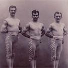 Three acrobats